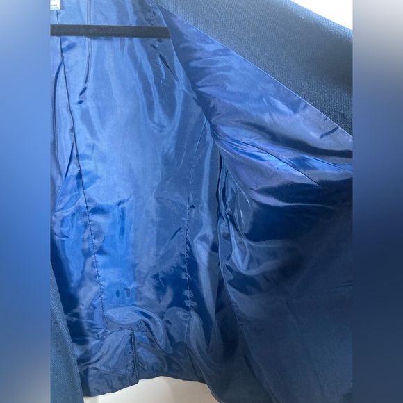 JG Hook Women's Navy Blazer with Gold Accents - Picture 9 of 14